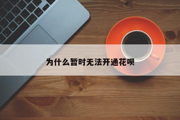 為什么無法開通花唄