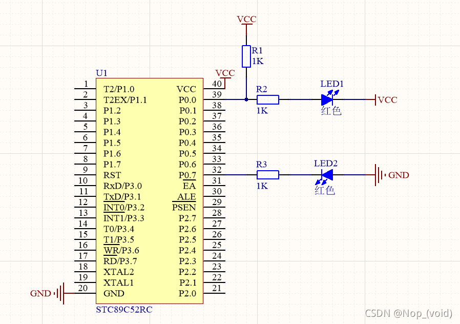 p0口為什么接上拉電阻